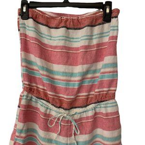 Ladies Strapless Romper Size S